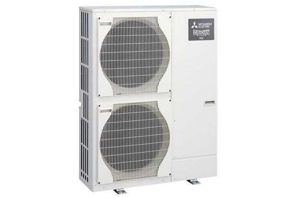 Mitsubishi Zubadan warmtepomp buitenunit